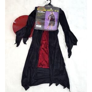 NWT Totally Ghoul Gothic Vampire Halloween Costume Dress Up Large Ages 8-14 A2